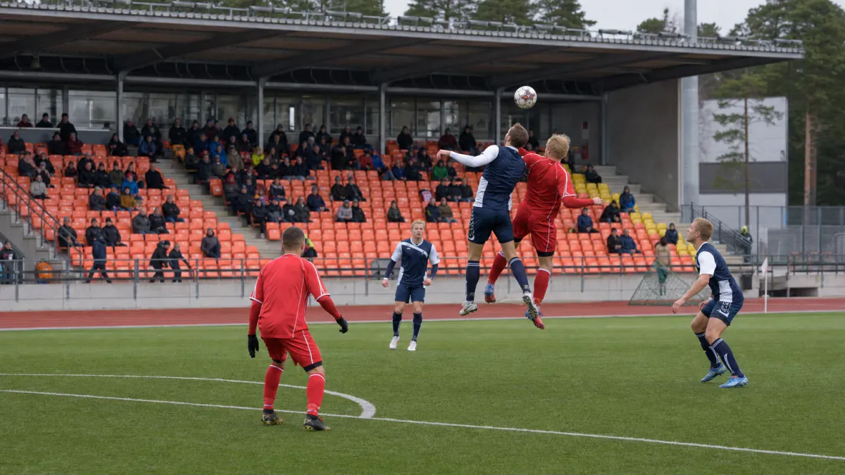 Veikkausliiga ottelupäivä stadionilla