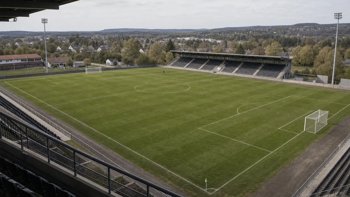 Ykkösliiga ottelupäivä stadionilla